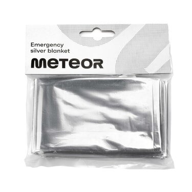 Nouzová přikrývka potažená hliníkem Meteor